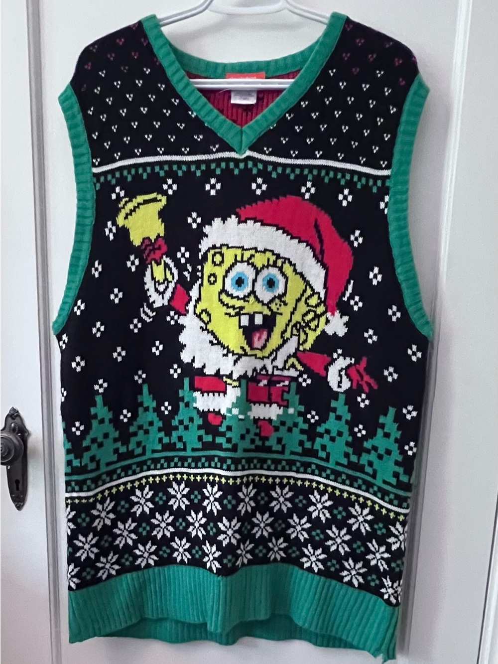 SpongeBob & Patrick Star Christmas Sweater Vest